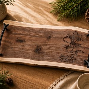 Live Edge Walnut Charcuterie Board